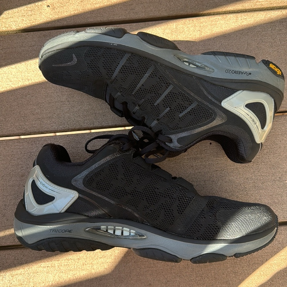 Abeo Women's Shoes Athletic Pro AERO 2.0 Diamond Vibram Size 10 M Black Sneaker